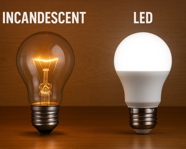 Incandescent Light Bulb vs LED: A Complete Comparison