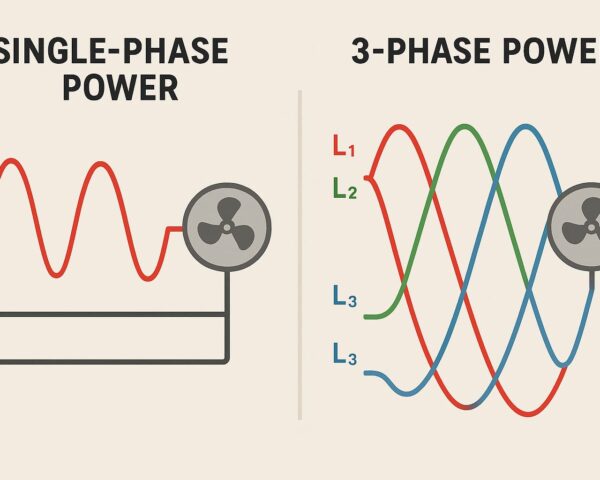 Single vs 3 Phase Power