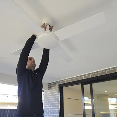 Ceiling Fan Installation - Power Rangers